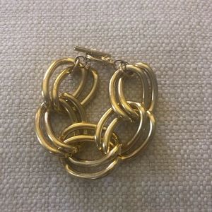 Ann Klein double chain bangle